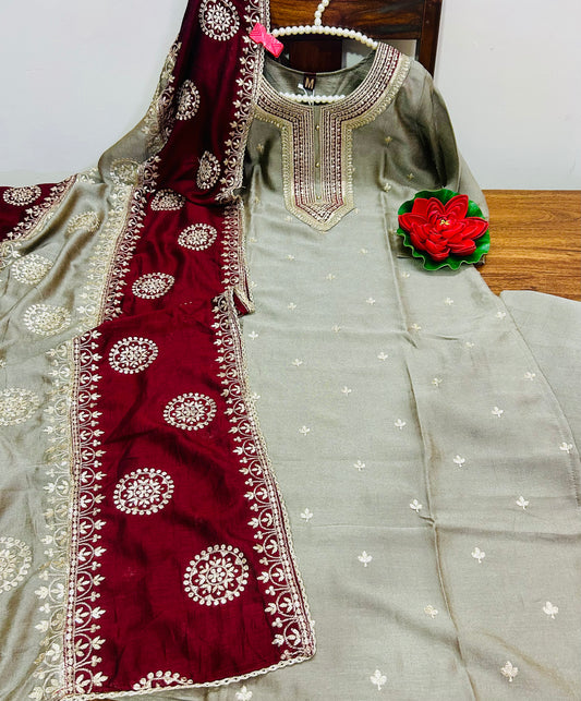 Shagan- The Bridal Odhani Suit Set