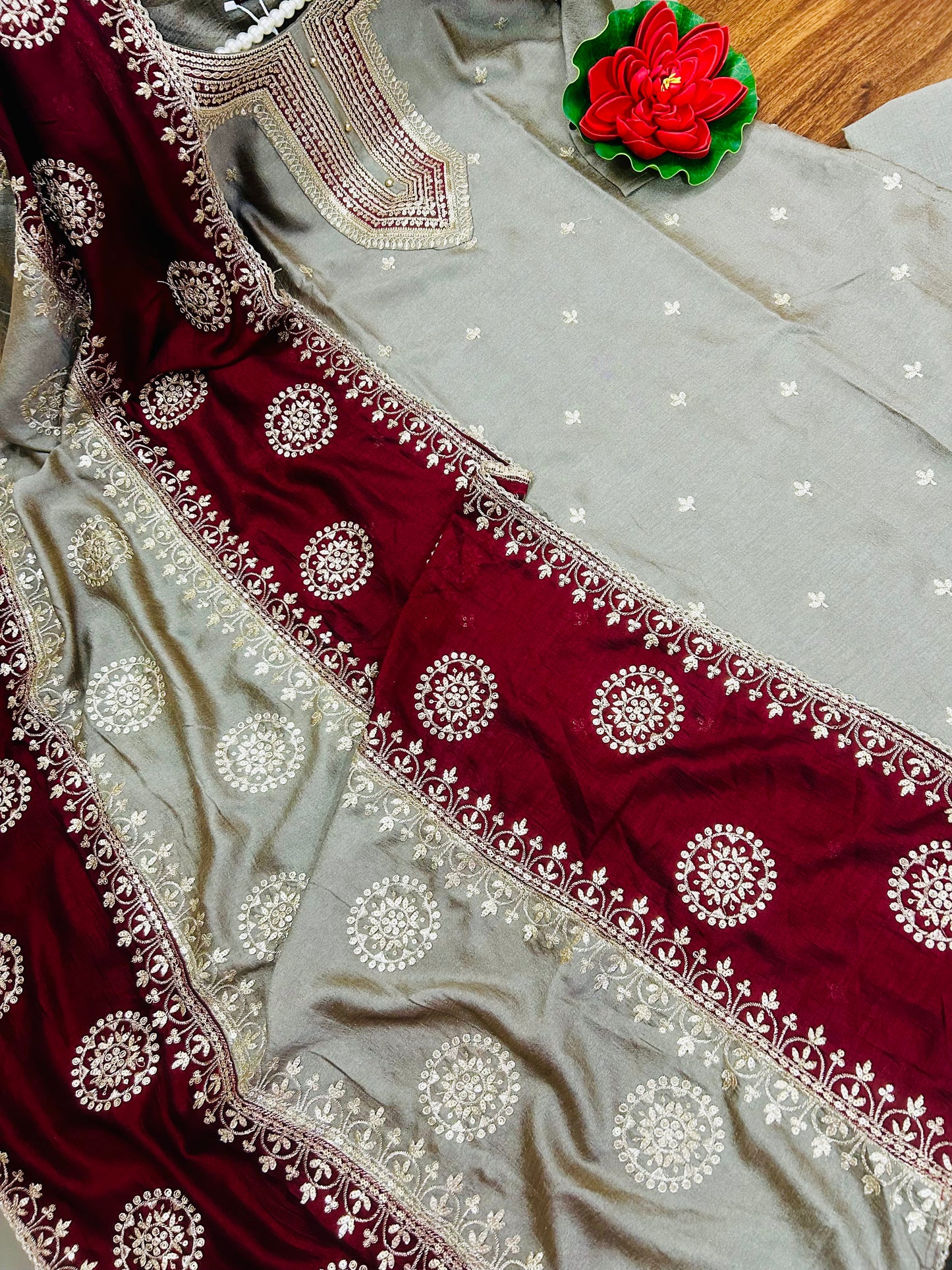 Shagan- The Bridal Odhani Suit Set