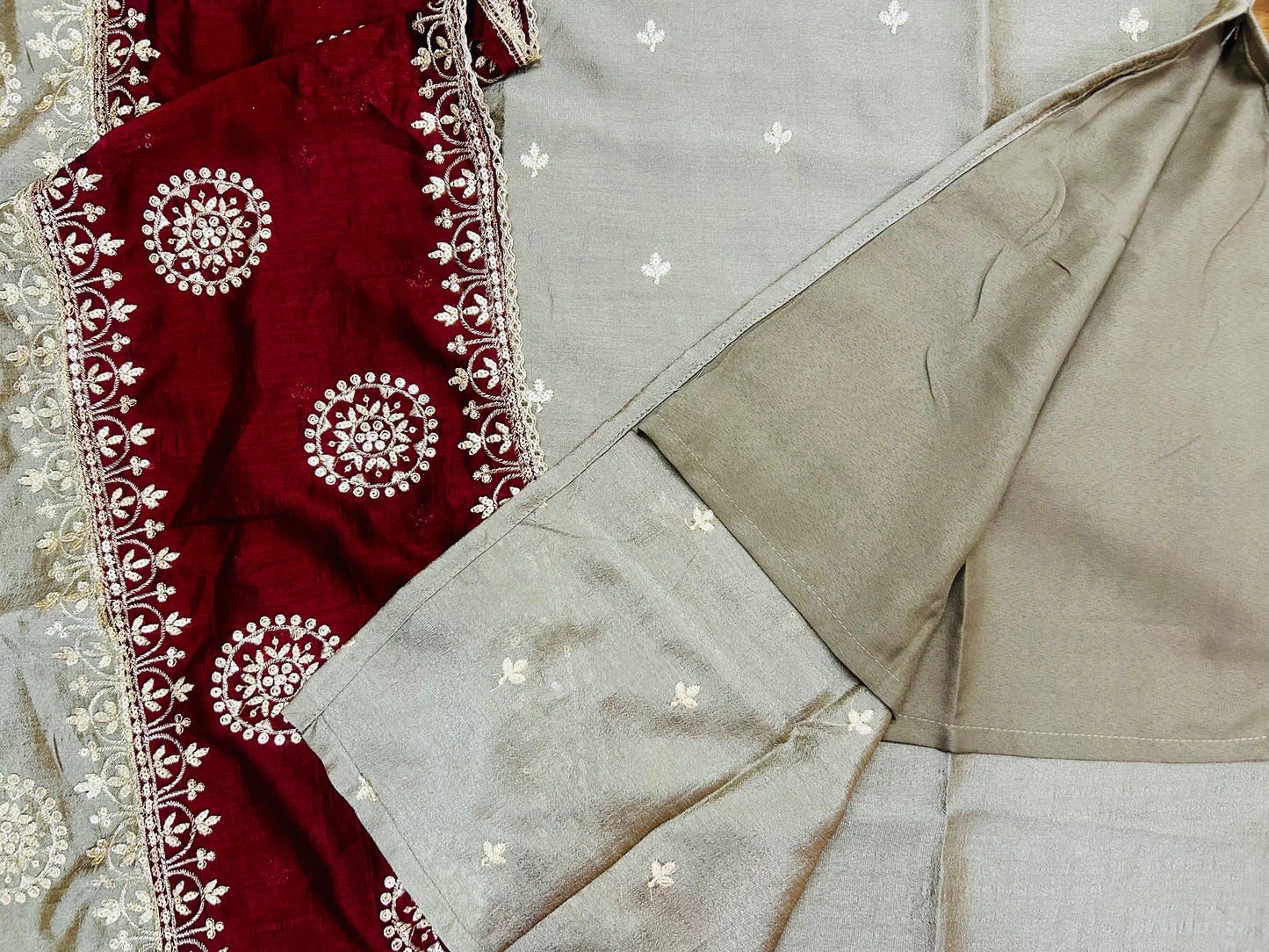 Shagan- The Bridal Odhani Suit Set