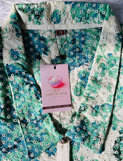 Schiffli Garden- Co-ord Set