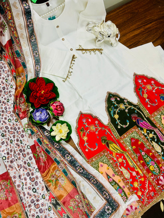 Bai Sa- Rajasthani patchwork Suit Set