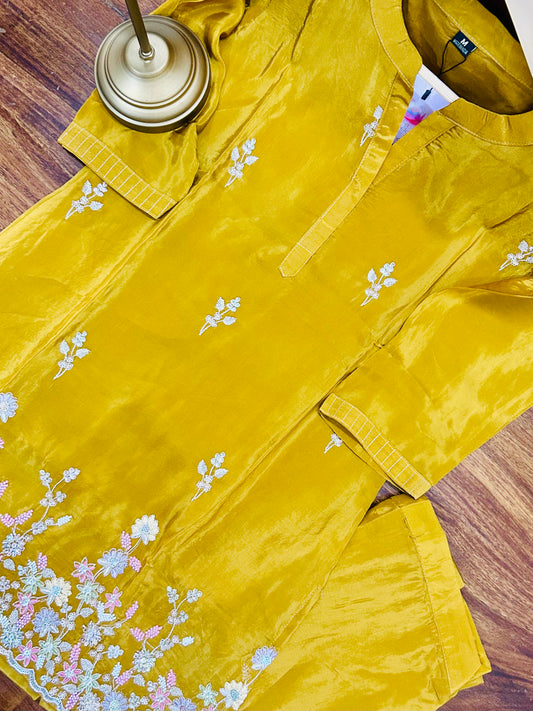 Sunehri- Golden Sunshine Co-ord Set