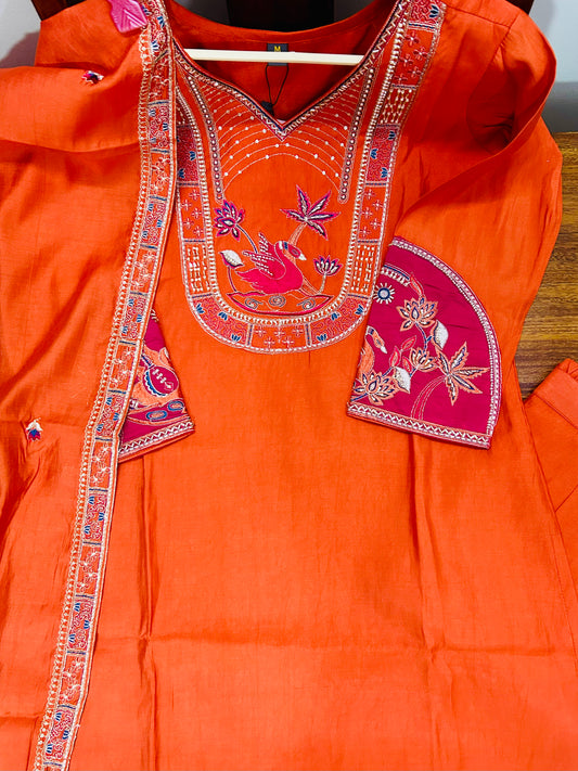 Manasvi- Sitara and Swan Suit Set