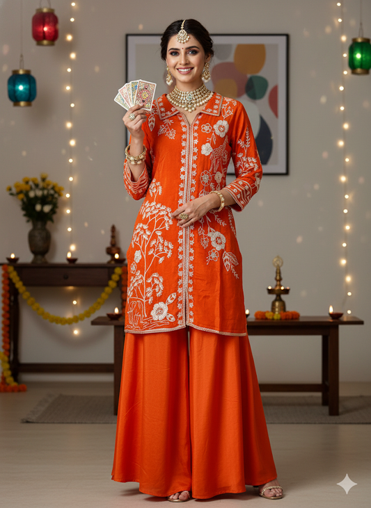 Anvi- The Sunrise Suit Set