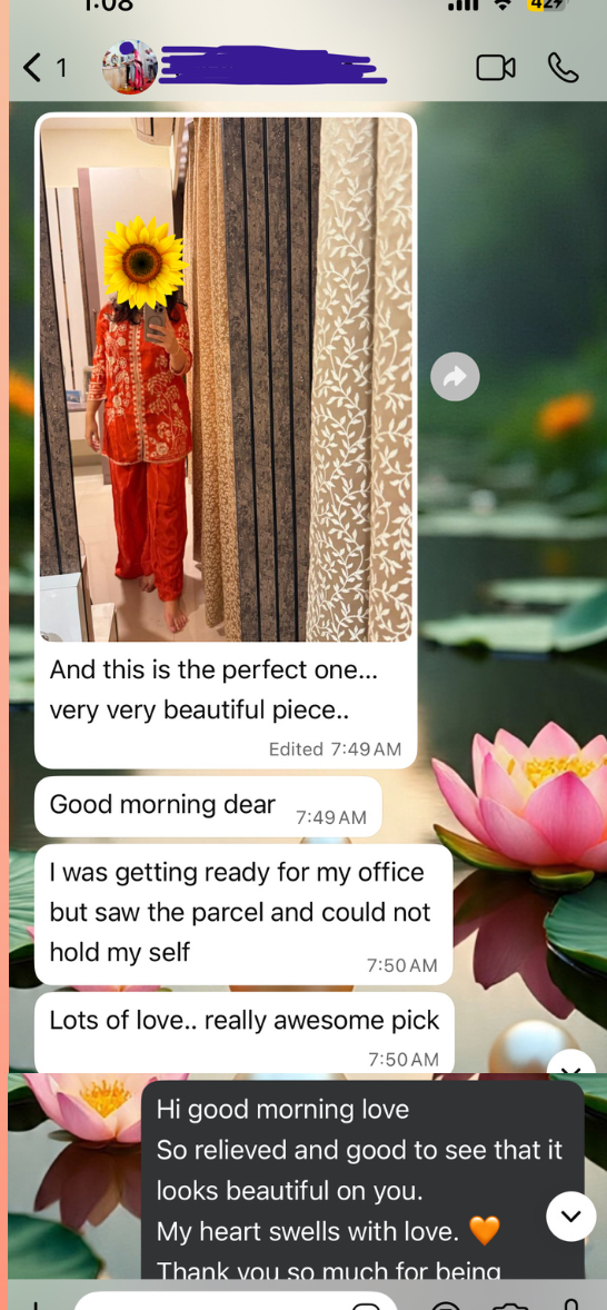 Customer testimonial 1